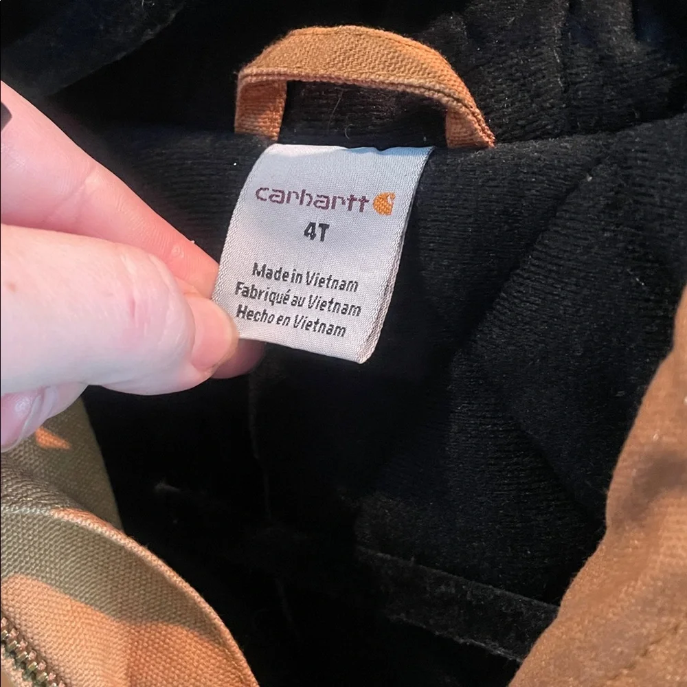 Boys Carhartt Insulated Jacket - Picture 6 of 11